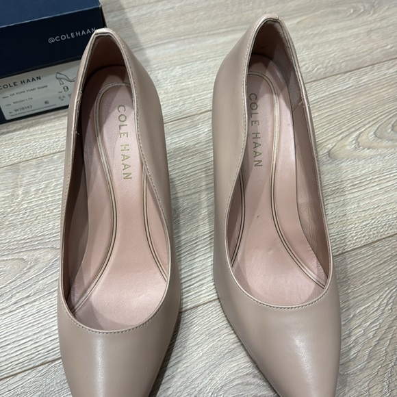 Brand new in box Cole Haan GA York Pump 85 MM, Brush Leather, Size 9B - Picture 7 of 10